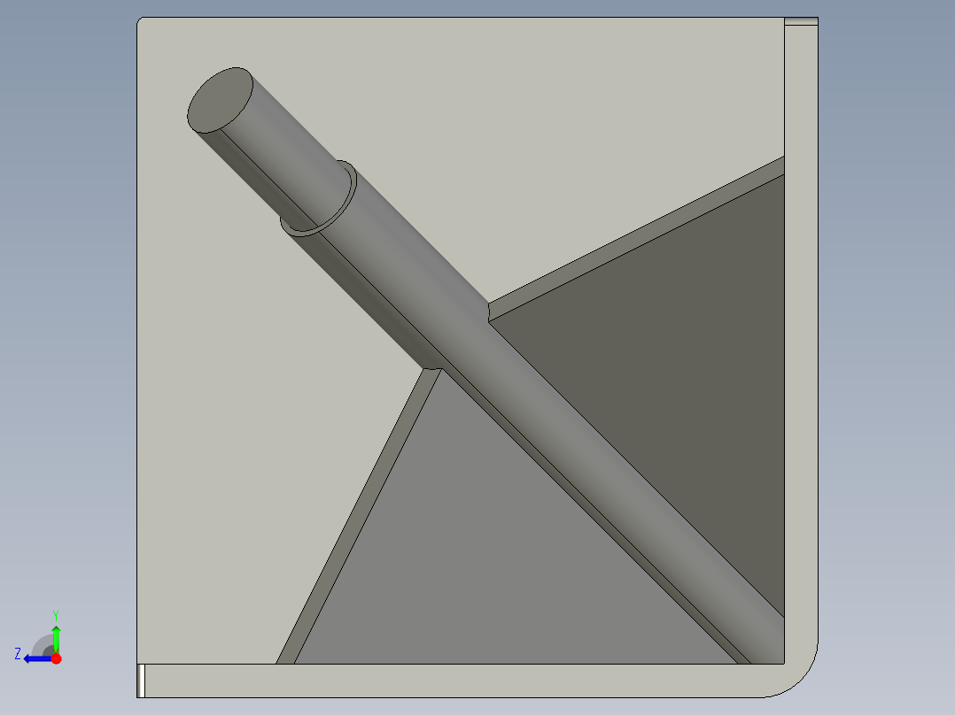 型材-BR 40X40 CORNER BRACKET SQUARE CAP KJN548718右视图