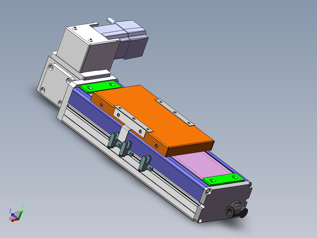 MCB同步带全封闭MCB10-RU-100W主视图