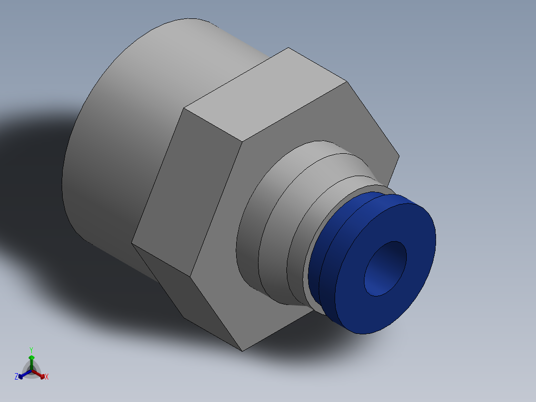 Ø4 x 3-8G - CONEXÃO RETA (C02250438)