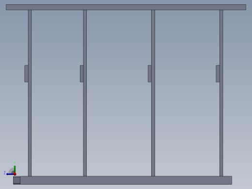 水泥砌块模具右视缩略图