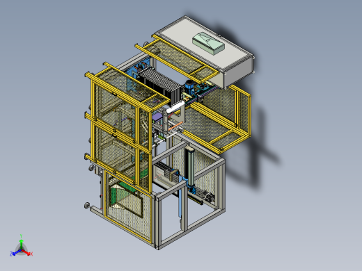 散热器扁管收集机x_t
