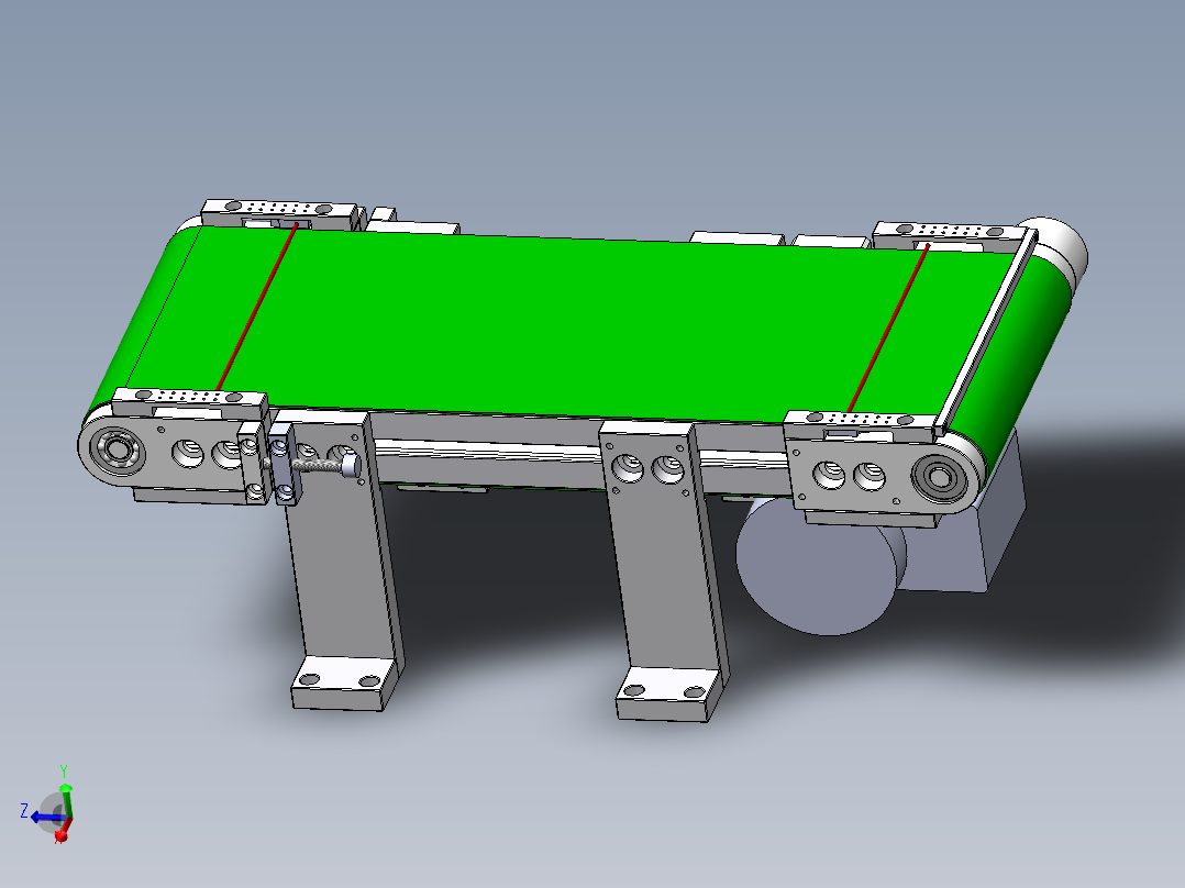 0.46米0.16米皮带输送机构