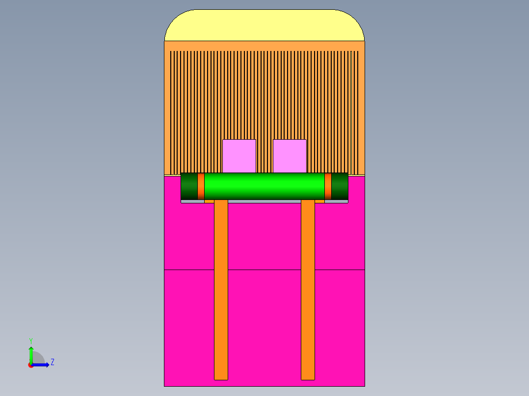 热收缩包装线左视图