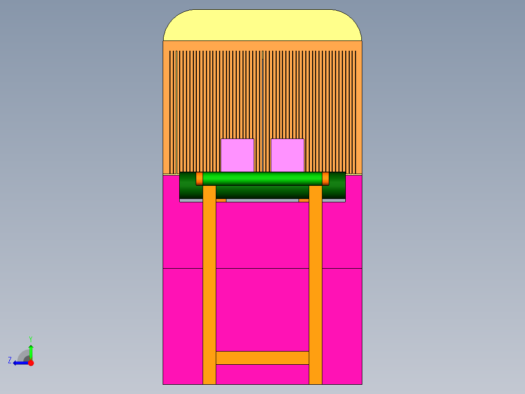 热收缩包装线右视图