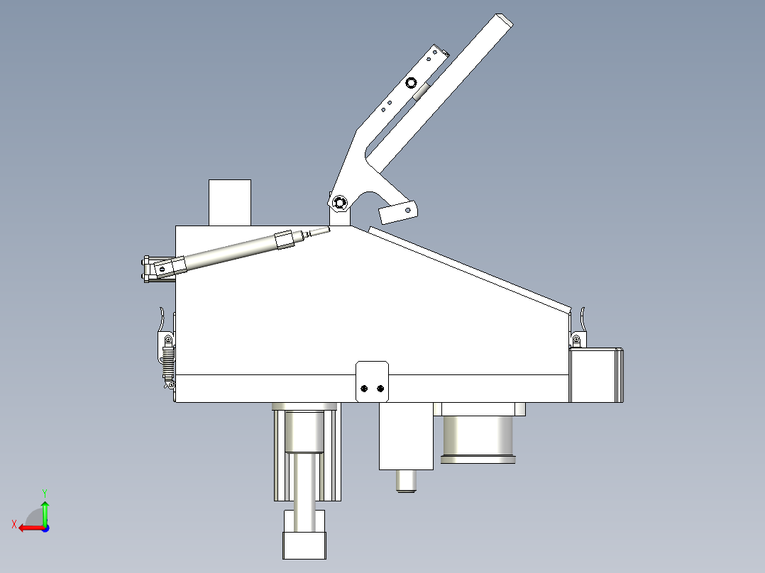 SP检测设备后视图
