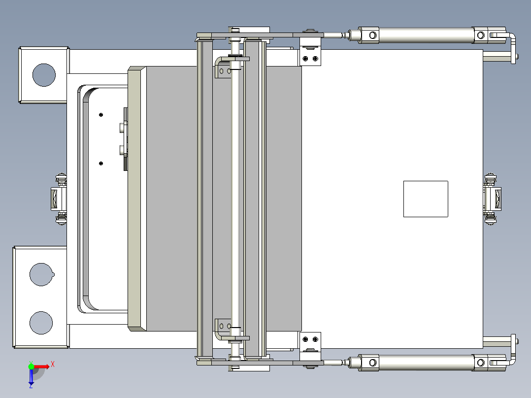 SP检测设备俯视图