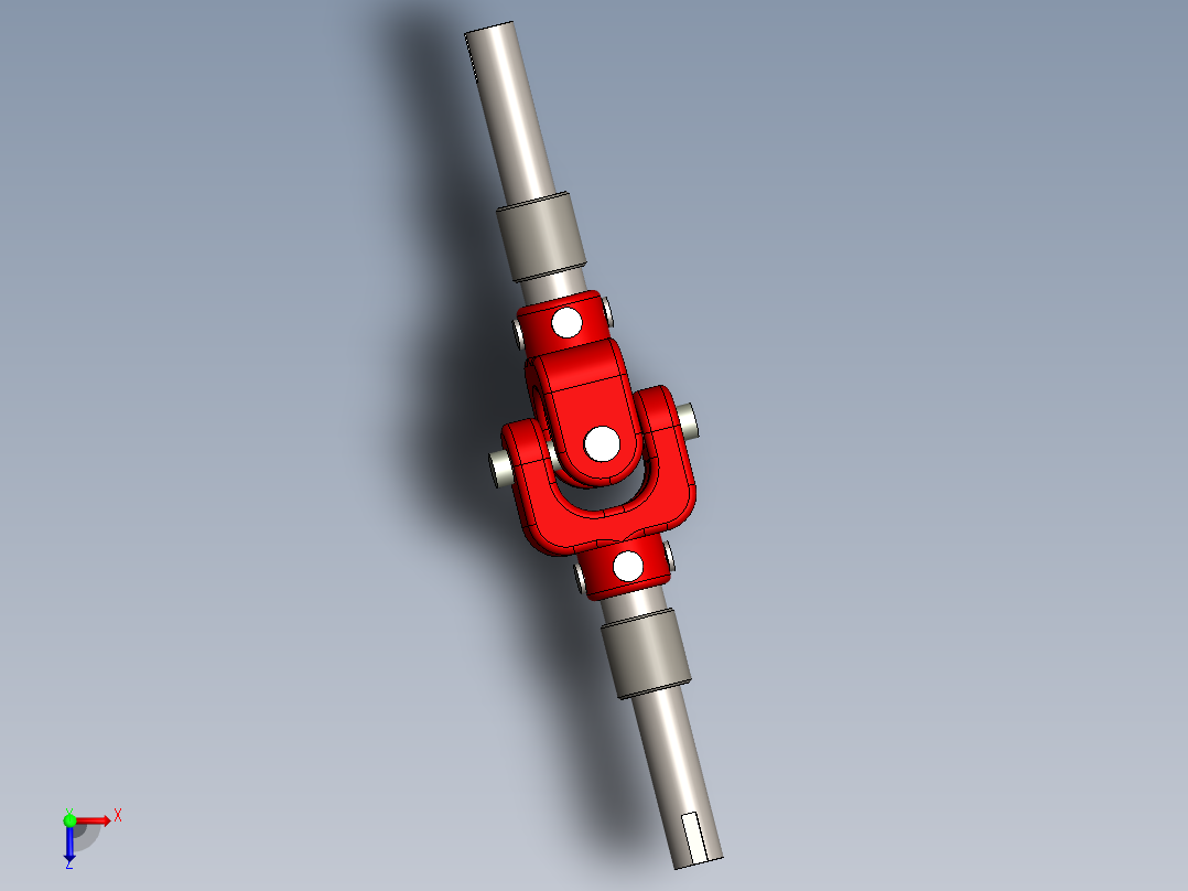 万向节(46)俯视图