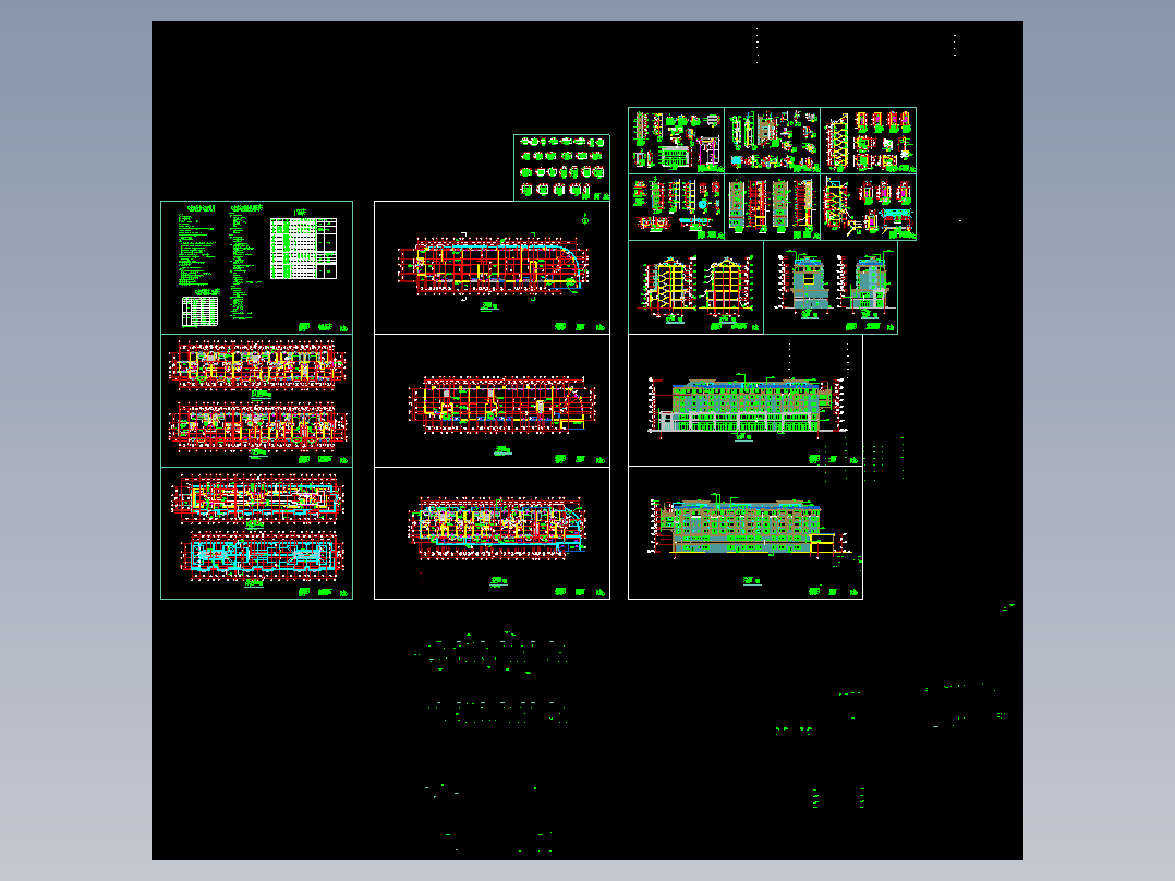 一套完整的住宅施工图