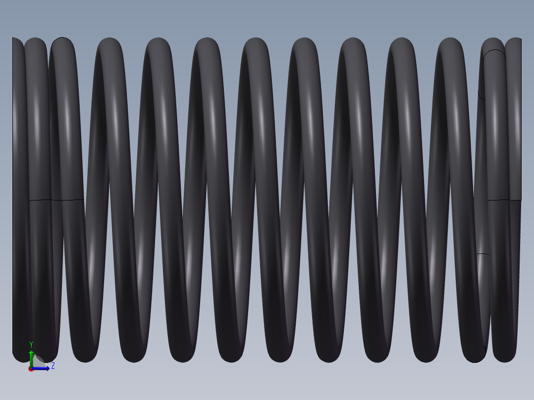 弹簧WR16-60左视图