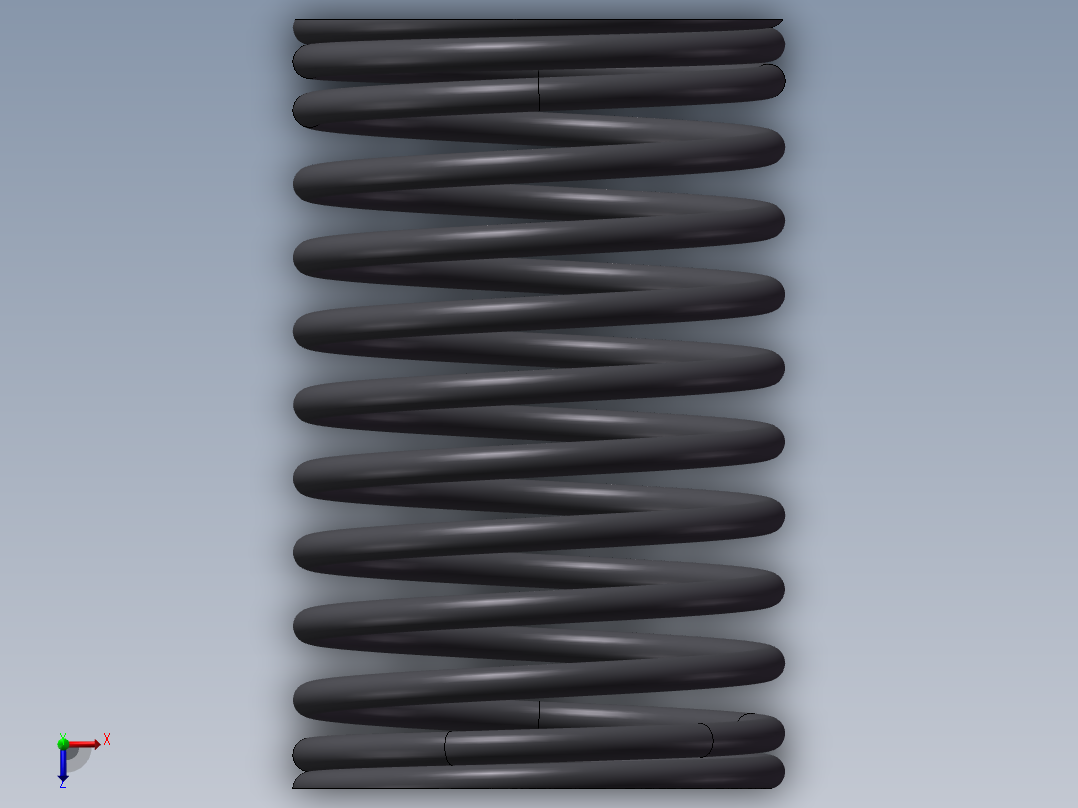 弹簧WR16-60俯视图