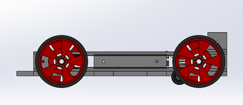 货物运送小车底盘