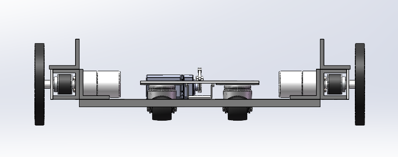 货物运送小车底盘