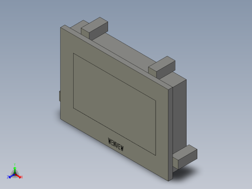 TK6070IP触控屏幕121正等轴测缩略图