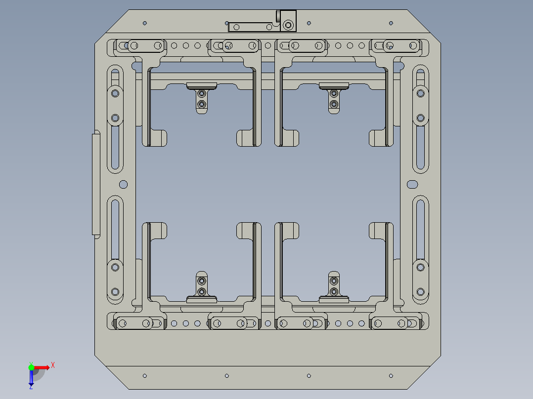 自动线可调载具201509俯视图