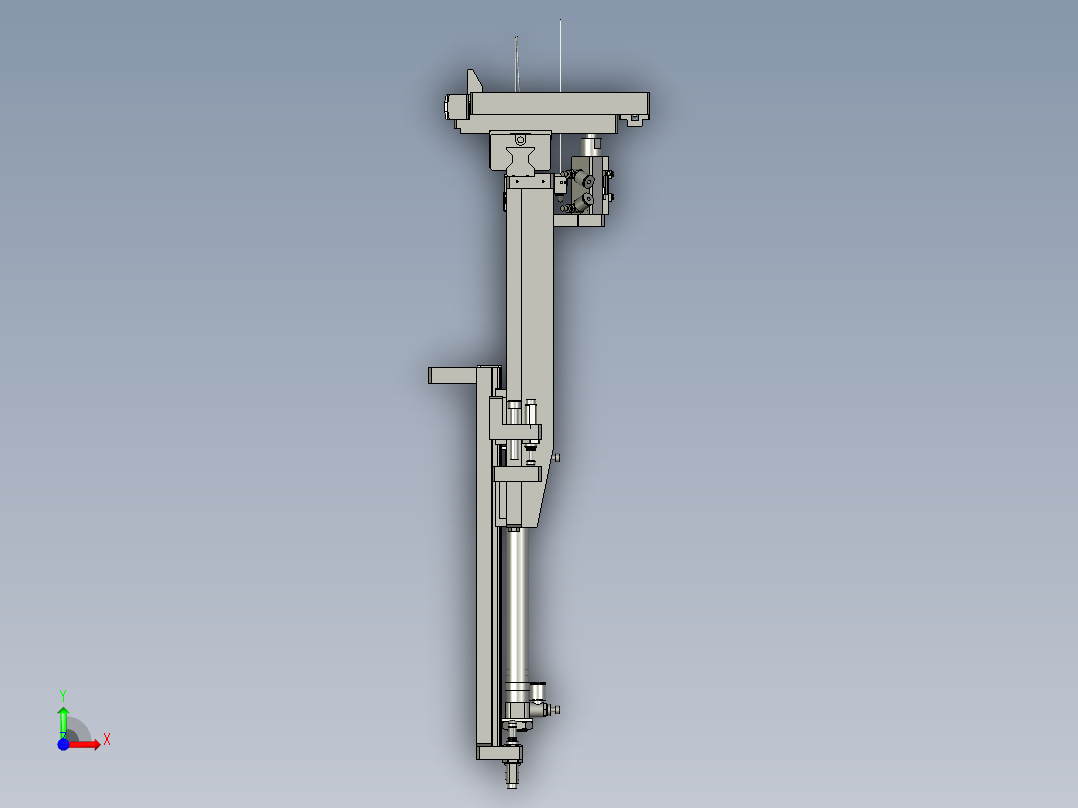 SAWH02-03200-3A0左侧升降机构前视图