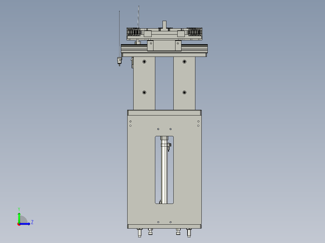 SAWH02-03200-3A0左侧升降机构左视图
