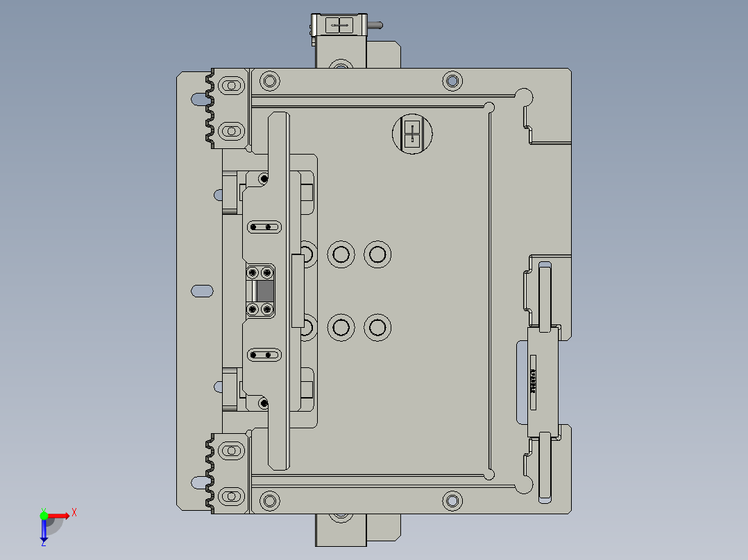 SAWH02-03200-3A0左侧升降机构俯视图