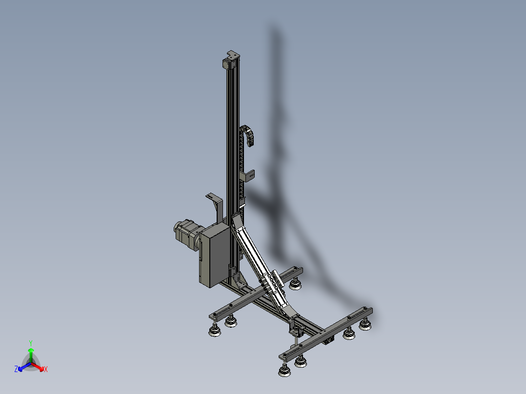 8042-0320-0000纸皮吸取机械手-8262主视图