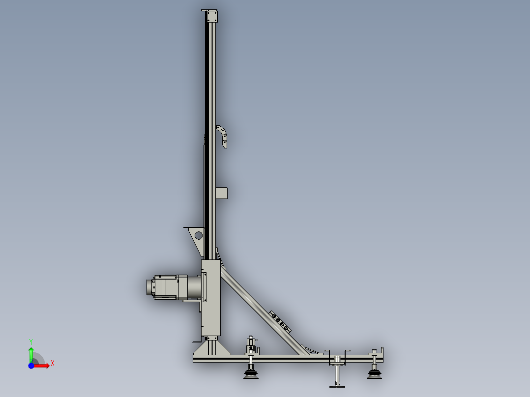 8042-0320-0000纸皮吸取机械手-8262前视图