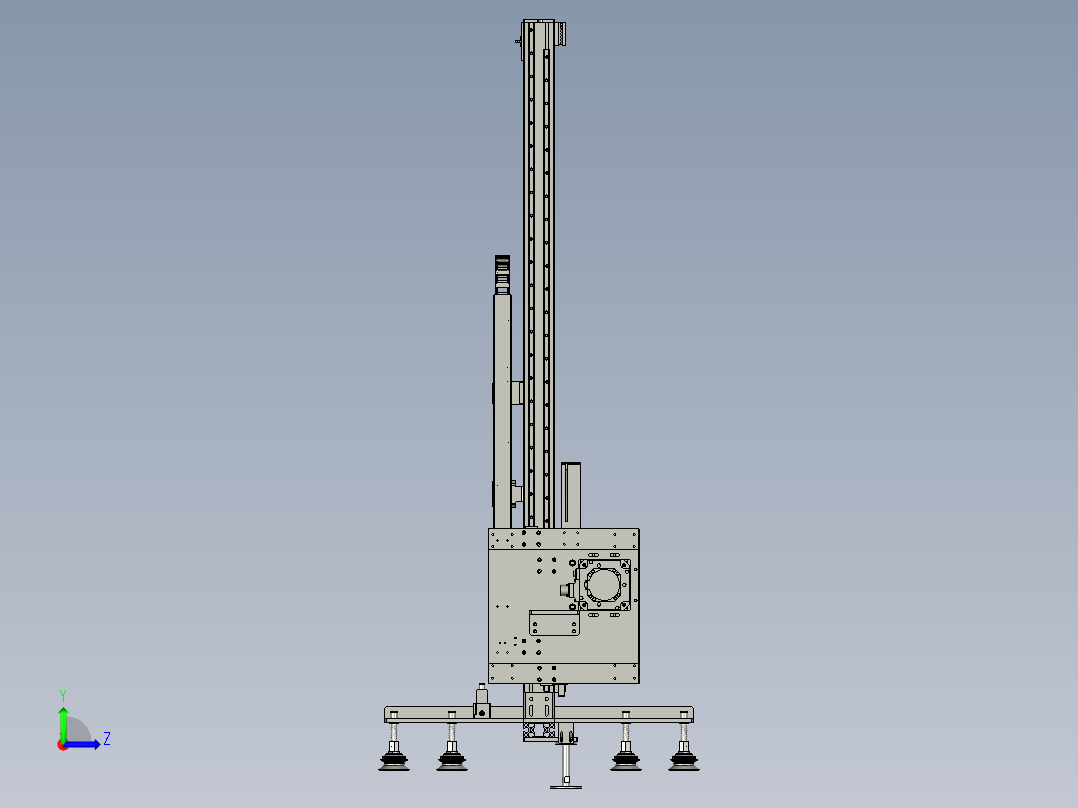 8042-0320-0000纸皮吸取机械手-8262左视图