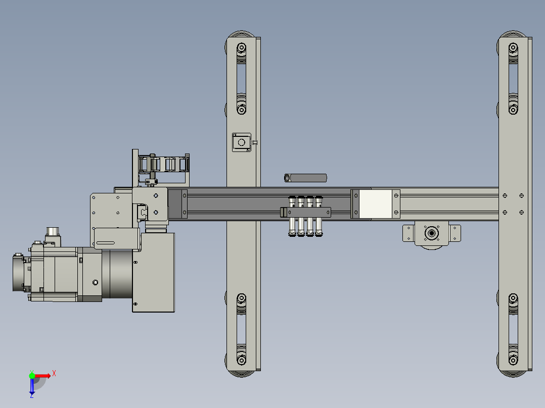 8042-0320-0000纸皮吸取机械手-8262俯视图