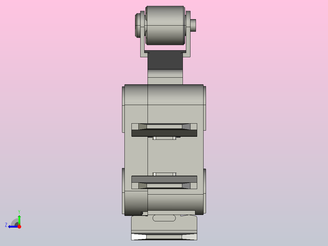 微动开关传感器TMV103-C右视图