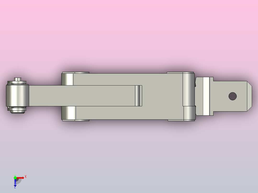 微动开关传感器TMV103-C俯视图
