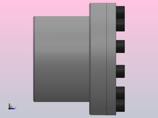 R02型胀紧联接套_R02-80-100左视缩略图