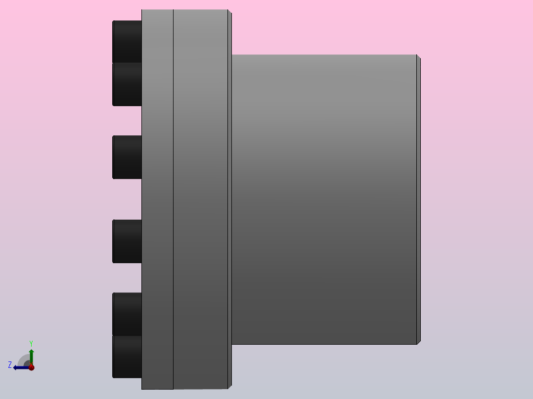 R02型胀紧联接套_R02-80-100右视图