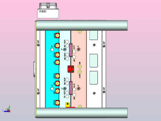 LED灯罩模具右视缩略图
