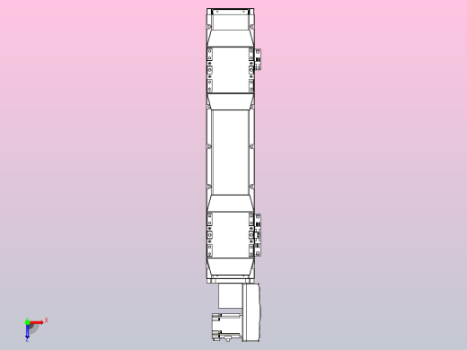 皮带直线轴双滑块型TPA-GCBS-120-P70-L100-QR-M20-N3俯视缩略图