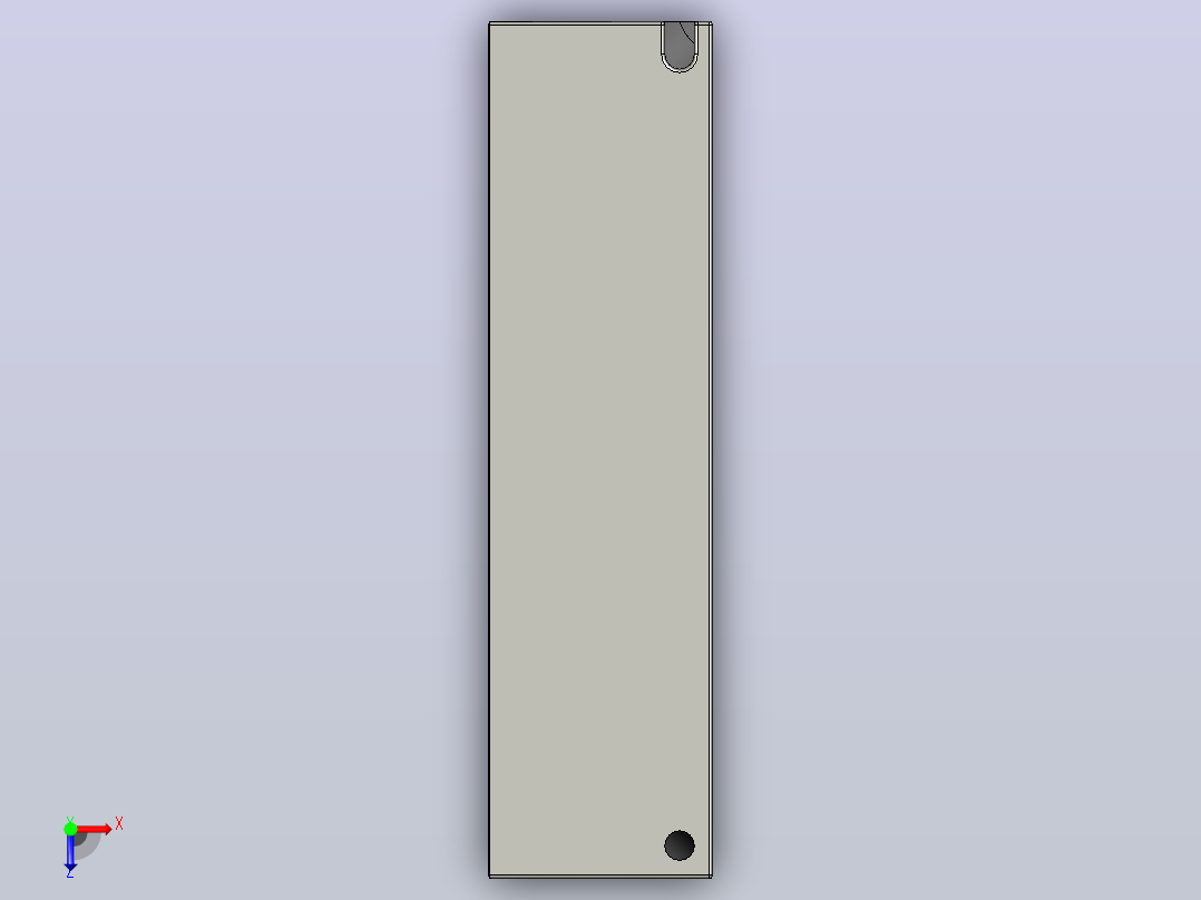 闭环步进电机与驱动器CL3-EC503_3D模型俯视图