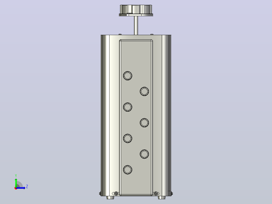 TSGC2-1.5接触调压器三维模型202011左视图
