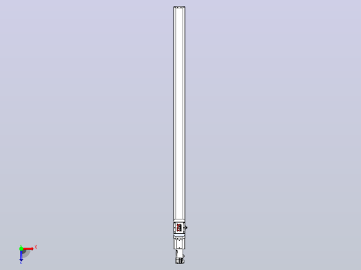 滚珠丝杠直线轴带导轨全封闭TPA-HCR-65S-1610C-L1200-M-Y-P10-N3俯视缩略图