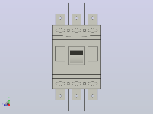 NM6S-800塑壳式断路器[NM6S-800H-800-3P]右视缩略图