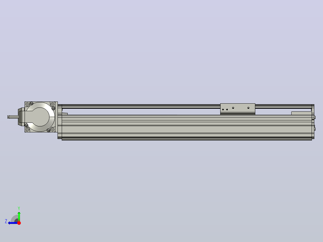 MT75BT半封闭皮带滑台[MT75BT.L80.300.LT.P40.C3]右视图