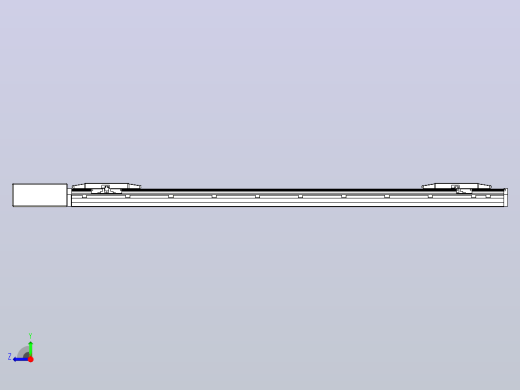皮带直线轴双滑块型TPA-GCBS-150-P80-L475-QR-M75-N3右视缩略图