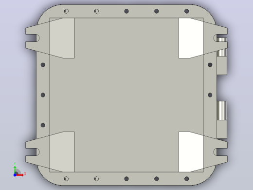 防爆外壳-10x10x6内部尺寸-C1D1-1212丝锥-表面安装前视缩略图