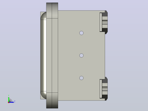 防爆外壳-10x10x6内部尺寸-C1D1-1212丝锥-表面安装左视缩略图
