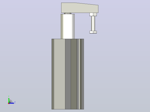 AMK2-SD-L-1290输送机气动夹具左视缩略图