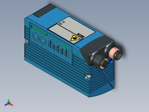 CLV640条码扫描器主视缩略图