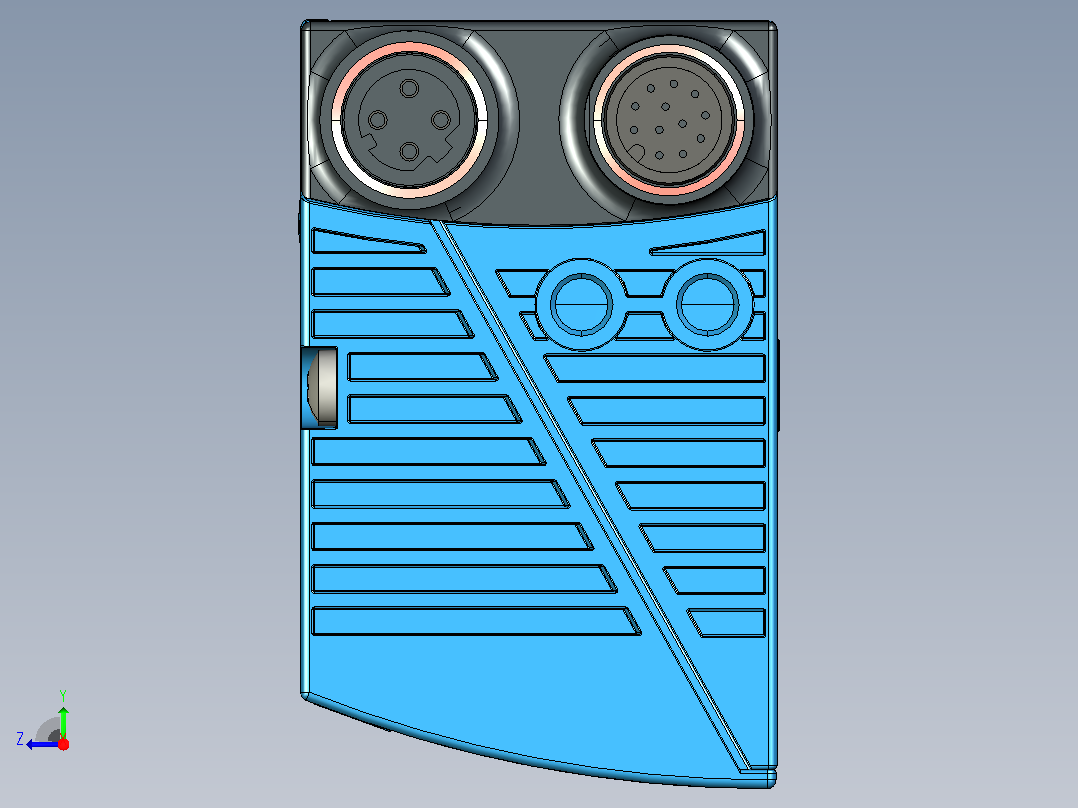 CLV640条码扫描器右视图