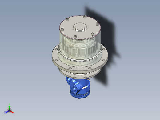 液压绞车机构后视缩略图
