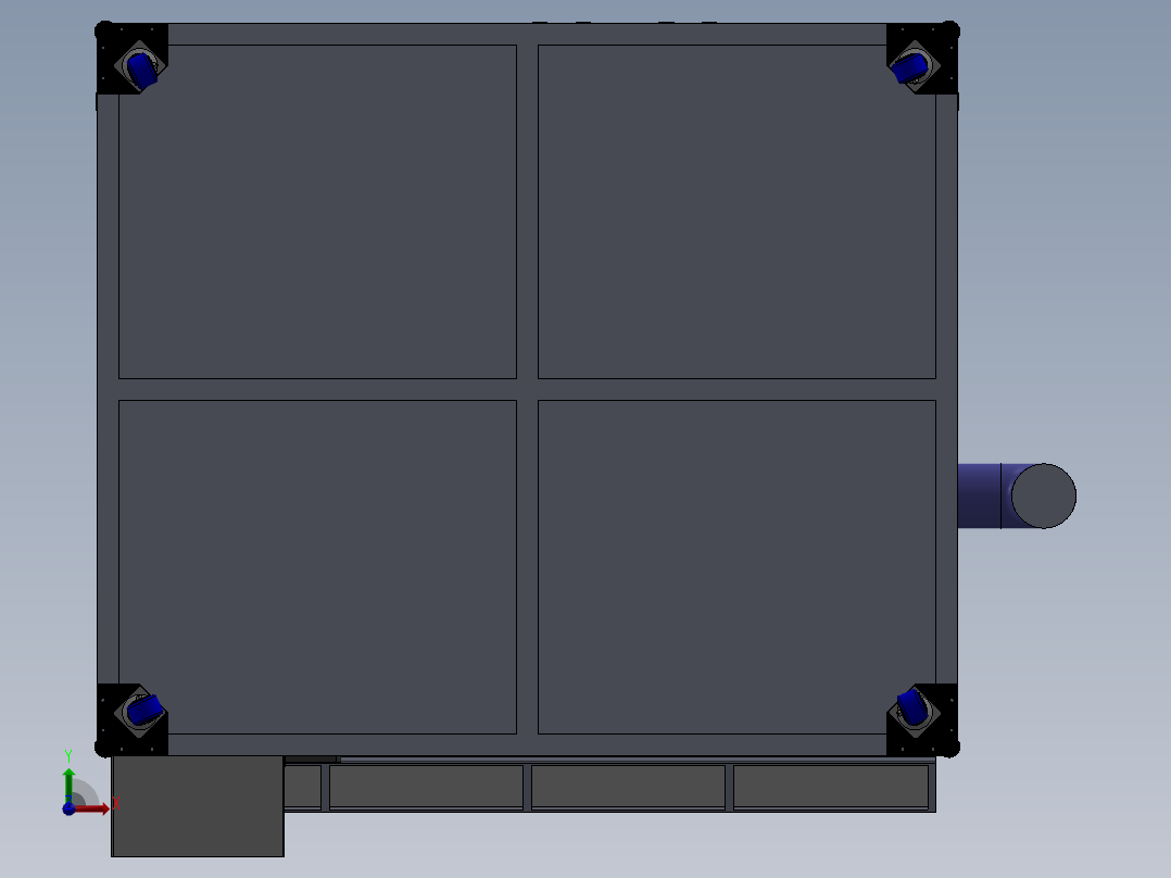 智能全自动煮面售卖机sw16可编辑前视图
