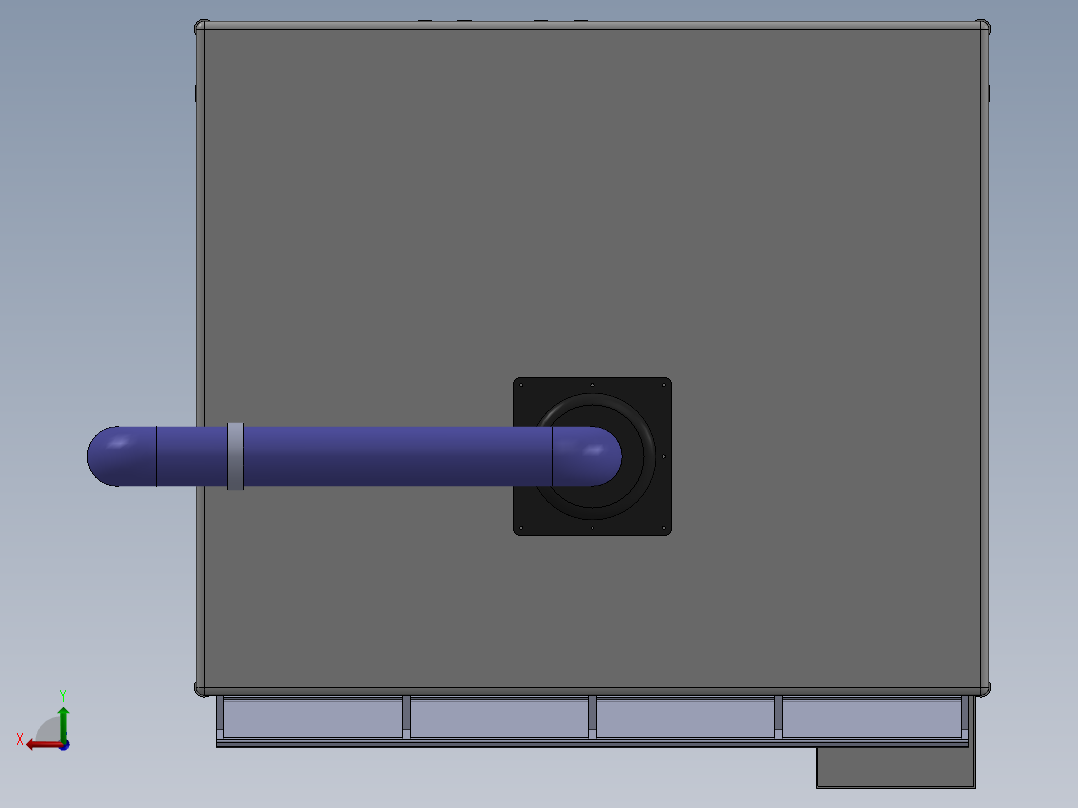 智能全自动煮面售卖机sw16可编辑后视图