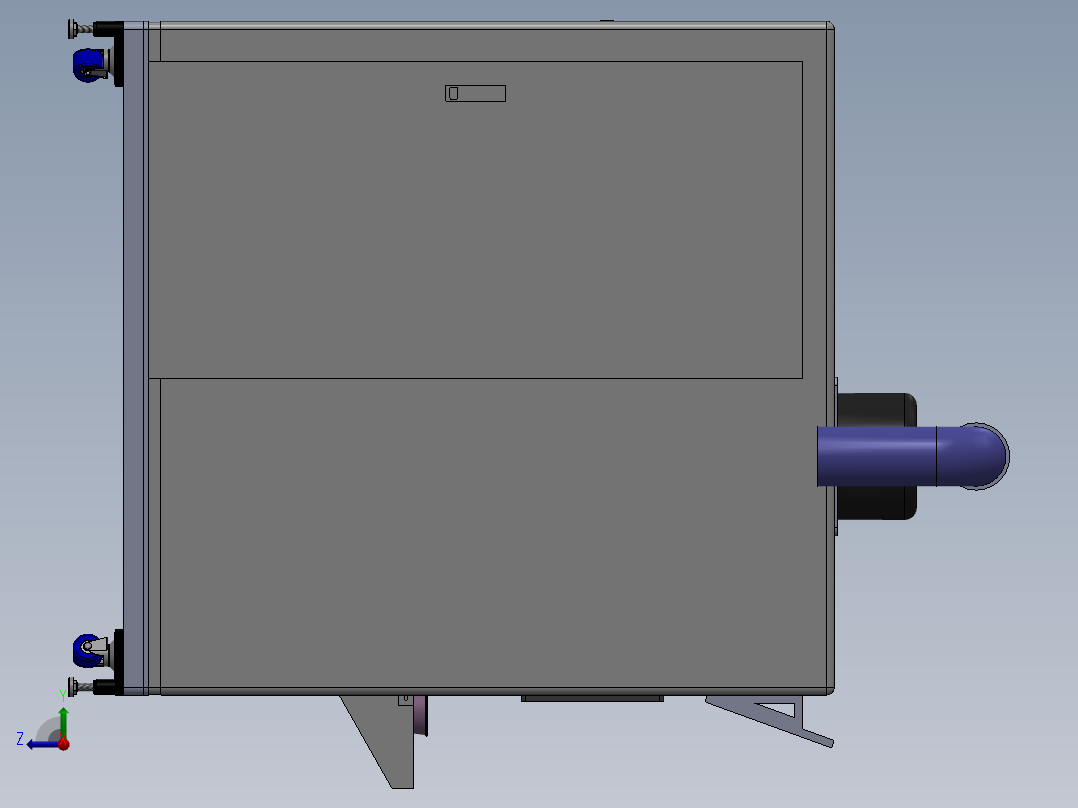 智能全自动煮面售卖机sw16可编辑右视图