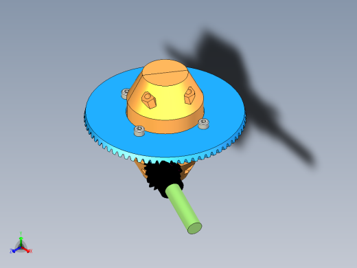 差速器（含零件图和装配图）3D模型