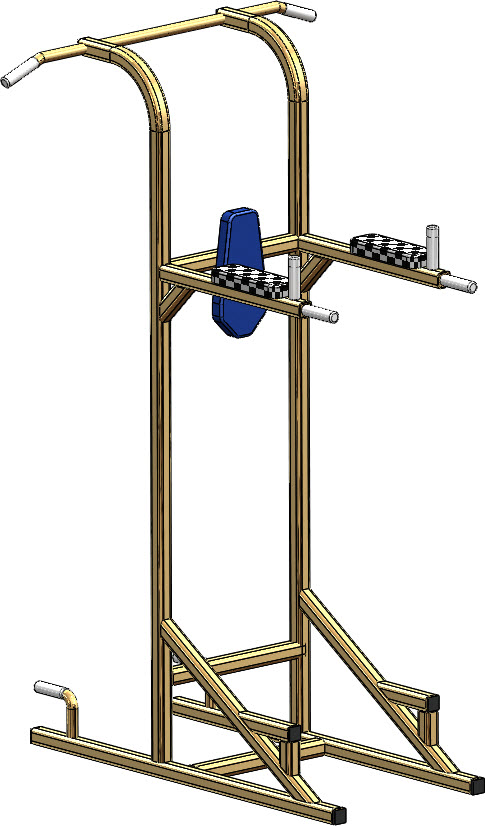 单双杠引体向上器单杠家用室内多功能健身器材SW2015含特征焊件