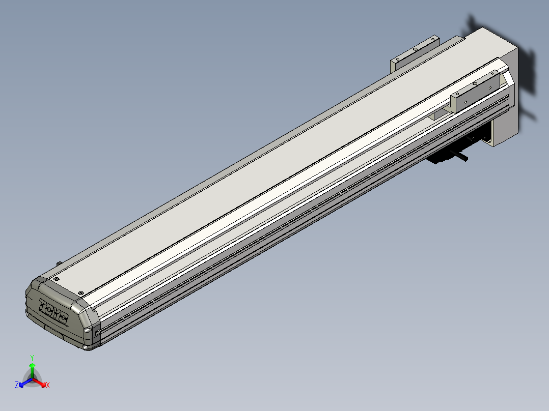 Toyo东佑达直线模组-ETH13-700-BM-200W主视图