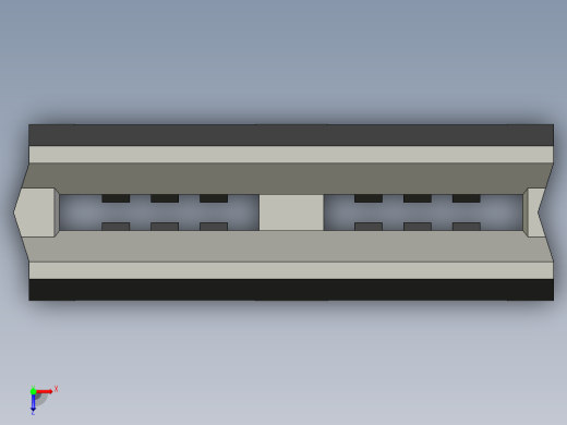 侧边卡连接器-457190007_stp俯视缩略图